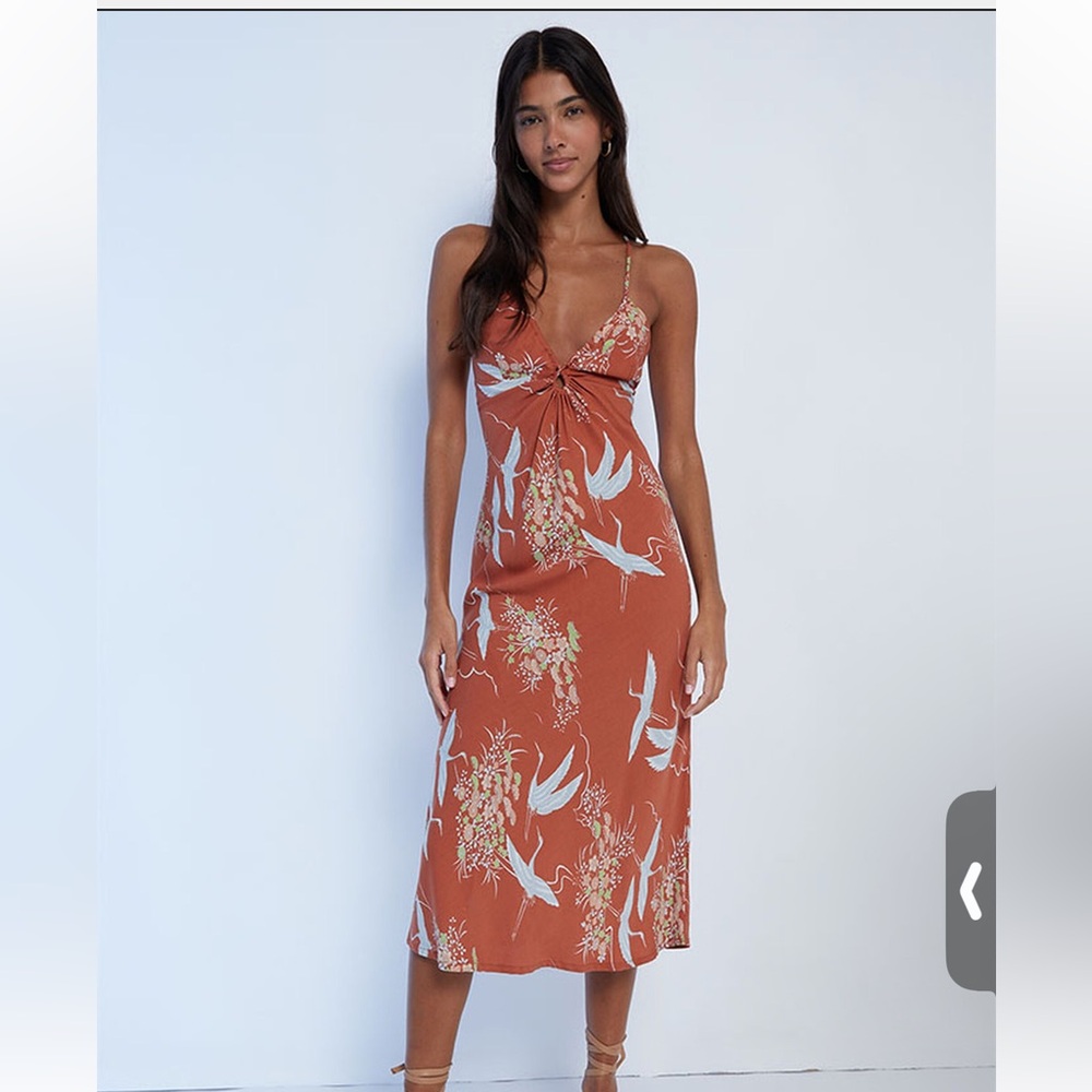 RVCA Billy Midi Dress